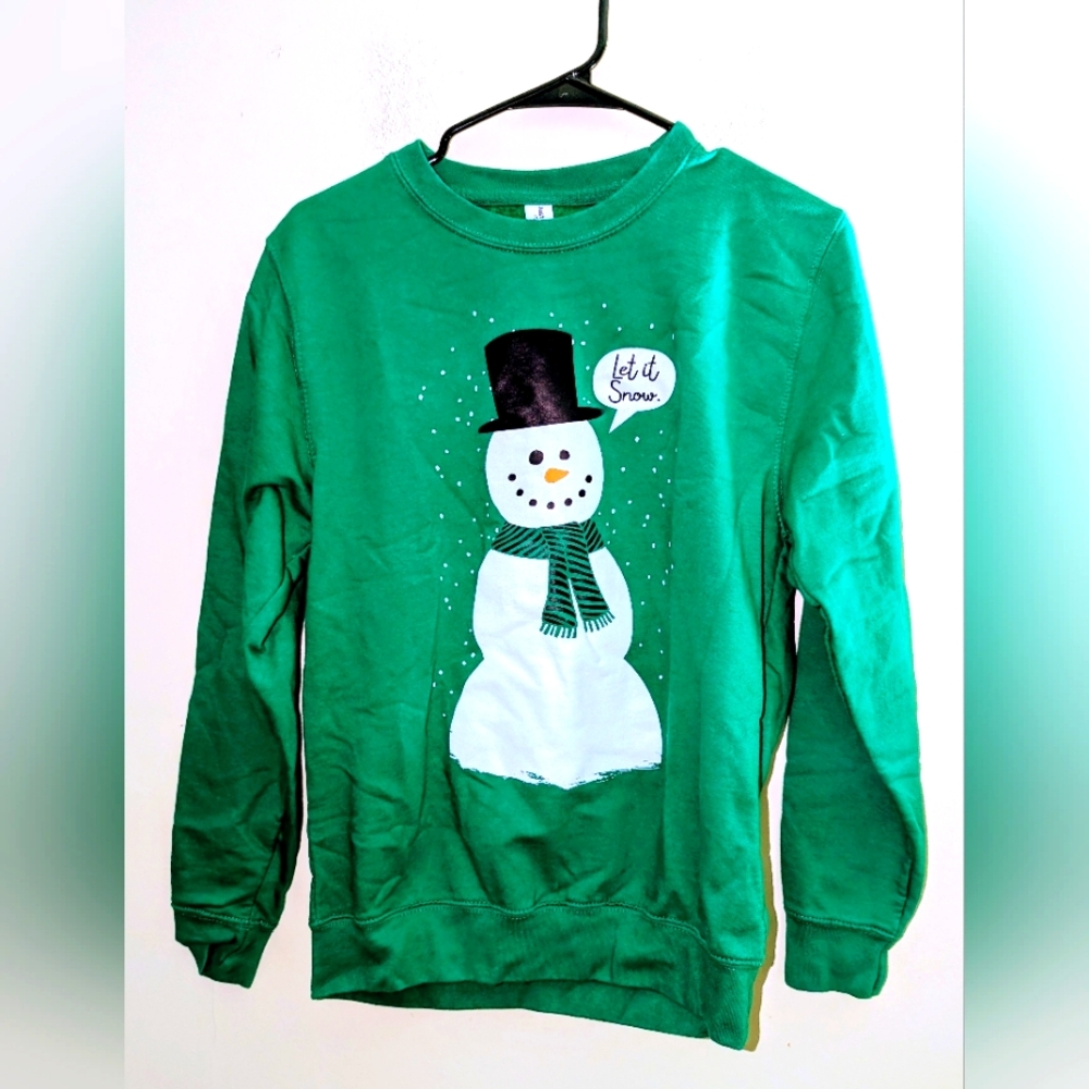 JustHoods Christmas Sweatshirt Size Small